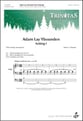 Adam Lay Ybounden SATB choral sheet music cover